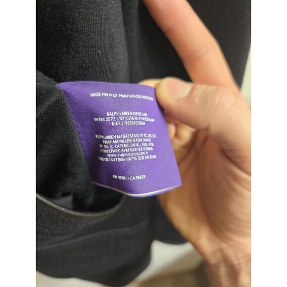 Ralph Lauren Purple Label Utility Jacket in Black Size Medium - Picture 12 of 16